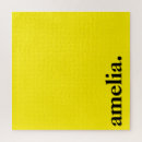 Recherche de jaune noir puzzles Minimaliste