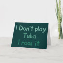 Search for tuba cards Music