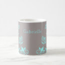 Search for grey floral mugs Butterfly