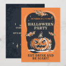 Search for family seasonal invitations Scary