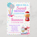 Recherche de candyland birthday invitations Sucrerie
