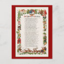 Search for vintage poem christmas cards Santa