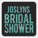 Search for glitter text stickers Bridal shower