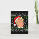 Search for funny anti christmas cards Take america back