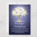 Search for glowing lights wedding invitations Tree