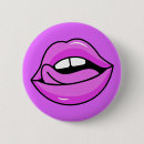 Recherche de lèvres badges Langue
