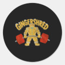 Search for funny gingerbread stickers Merry christmas