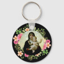 Search for virgin mary keychains Madonna and child