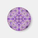 Search for violet floral magnets Rose