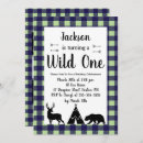 Search for wilderness birthday invitations Bear