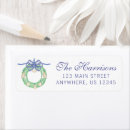 Search for beach christmas return address labels Seashells
