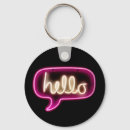 Search for hello keychains Simple