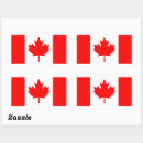 Recherche de drapeau des nations autocollants Canada