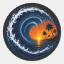 Search for surf logo stickers Wave