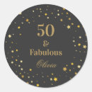 Search for happy golden birthday stickers Black and gold