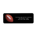 Search for football labels return address labels Team