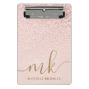 Search for rose gold trendy clipboards Girly