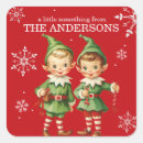 Search for vintage christmas elf stickers Elves