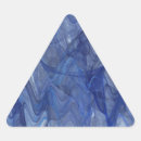 Search for blue triangles stickers Abstract
