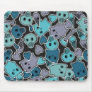 Search for heart dark mousepads Black