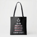 Search for architects tote bags Building