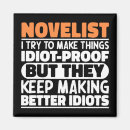 Search for novelist magnets Writer