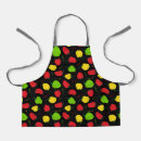 Search for chilli pepper aprons Black