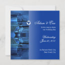 Search for mosaic wedding invitations Blue