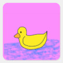 Search for cute cartoon duck stickers Yellow