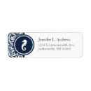 Search for seahorses return address labels Elegant