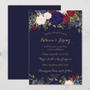Search for marsala and navy wedding invitations Modern