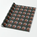 Search for christmas horse wrapping paper Holly