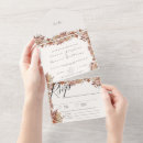 Search for fall colors wedding invitations Boho chic