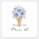 Search for blue ice cream stickers Watercolor