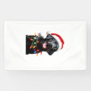 Search for christmas lights banners Weimaraner