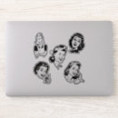 Search for funny retro women stickers Cool