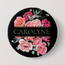 Search for floral pink buttons Bridesmaid