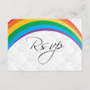 Search for gay two brides wedding invitations Rainbow