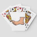 Recherche de pieds jeux de cartes Orteils