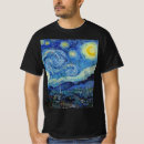 Search for van gogh tshirts Starry night
