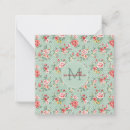 Search for dot pattern monogram note cards For her