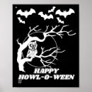 Recherche de hibou halloween posters Drôle