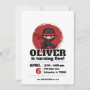 Search for martial arts birthday invitations Black