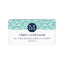 Search for navy chevron return address labels Stylish