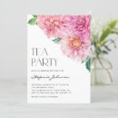 Recherche de bridal tea party invitations Élégante
