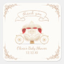 Search for fairytale carriage stickers Baby shower