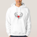 Search for angel wing hoodies Red