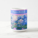 Search for water lilies mugs Birthday