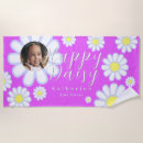 Search for daisy beach towels Birthday