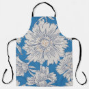 Search for hand drawn flowers aprons Drawing